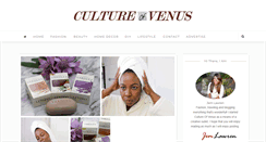 Desktop Screenshot of cultureofvenus.com