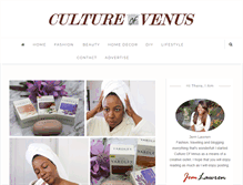 Tablet Screenshot of cultureofvenus.com